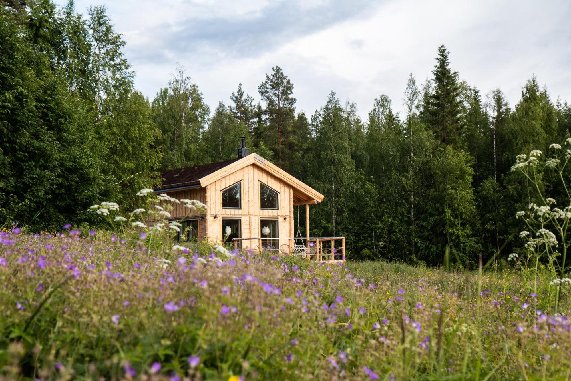 Blueberry Lodge 5 Personnes Mjolan Extérieur photo